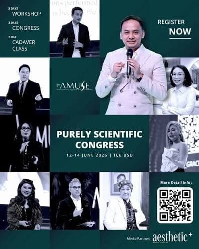 3rd AMUSE Purely Scientific Congress poster, 12–14 June 2026 at ICE BSD